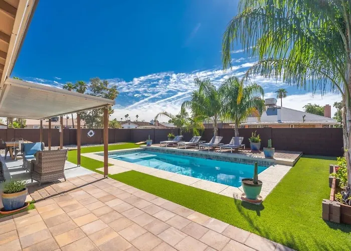 Event Epicenter Heated Pool Game Near Stadium Phoenix
